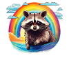 RACCOON RAINBOW