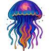 Neon Jellyfish