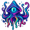 One-eyed octopus