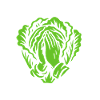 Lettuce pray - pun