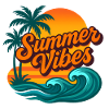 Summer Vibes Tropical Sunset