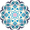 Beach day Mandala