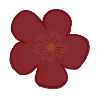 Fleur rouge