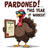 Pardoned Turkey