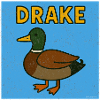 Dra-ke Duck Cartoon