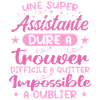Une Super Assistante - Cadeau assistante
