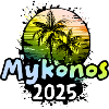 Mykonos 2025 Holiday Palm Trees