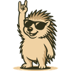 Cool Porcupine Rocker Baby
