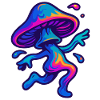 Neon Mushroom Runner