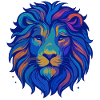 Sapphire Lion