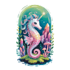 Seepferdchen-Einhorn: Magische Meereswelt