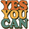 Yes You Can – Retro Motivation