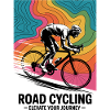 1970s Road Cycling – Retro Map Tee