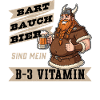 Bier Bauch Bart