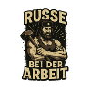 Russe bei der Arbeit