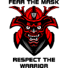 Menpo Mask – Fear the Warrior