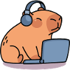 Capybara Geek Focused