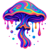 Neon Mushroom