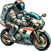 Astronaut Motorcycle