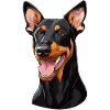 Geschenk für Dobermann Besitzer