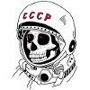 Soviet astronaut skull