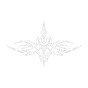 Tribal Pinstripe Symétrique