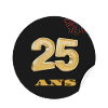 25 ans d’éclat – Un sticker