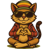 Reggae Love Cat