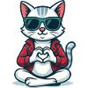 Heartbeat Kitty