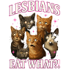 Lesbian Cat Humor - Surprise