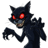 Black Scary Cat