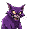 Chat effrayant