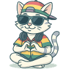 Reggae Chill Cat