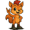 Punk Rock Squirrel