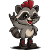 Punk Rock Raccoon