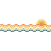 Sun and waves