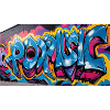graffiti marqu POPMUSIC