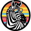 Zebra Comic Cool