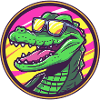 Alligator Cool Comic