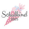 Schulkind Schultüte Rosa