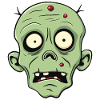 Zombie With Big Red Pimples