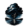 Storm Over the Lake