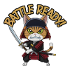 Samurai Cat