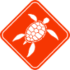 Turtle Danger Notice Sign Caution