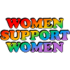 Women support women rainbow