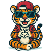 Chill Heart Tiger