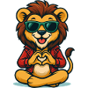Chill Heart Lion