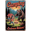 Funny Camping Embrace Nature
