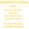 Aide-enseignant Paraéducateur paraprofessionnel