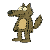 Wolfgang Wolf Cartoon